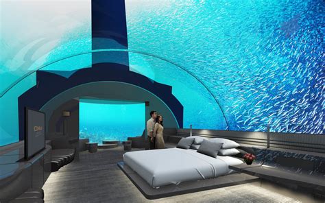 See Inside The Worlds First Underwater Hotel Villa Where You Can