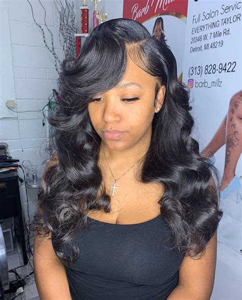 Body Wave Hairstyles Side Part Hair Hairstyles Braids Tree Bundles Wave Body Long Side Part