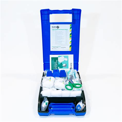 St John Ambulance Large Alpha Catering Workplace First Aid Kit Bs 8599