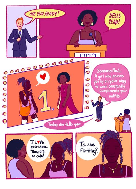 Flirting Or Polite A Lesbian Game Show The New Yorker