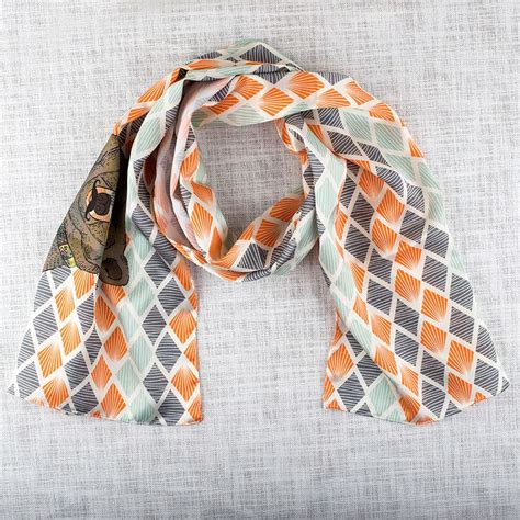Custom Silk Scarf Printing Personalised Silk Scarves By Bags Of Love