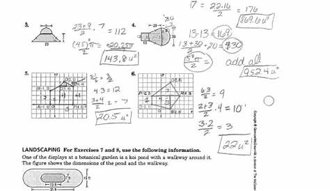 Geometry 11.1 Worksheet Answers