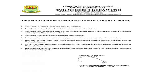 Dengan adanya keberhasilan yang diraih oleh distributor maka berarti pelaksanaan pemasaran juga bisa berhasil. Uraian Tugas Penanggung Jawab Klinik - Kecil