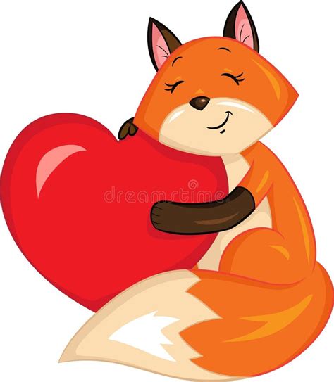 Fox Holding Heart Stock Illustrations 264 Fox Holding Heart Stock Illustrations Vectors