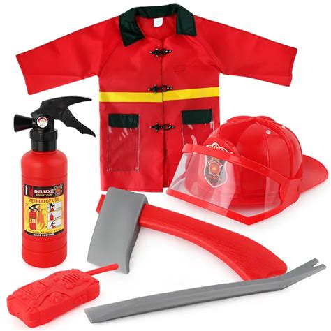 Firefighter Role Play Kids Firefighter Toy Toy Fighting Tools
