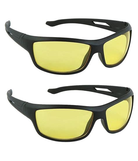 anti glare sunglasses around day night driving yellow set of 2 buy anti glare sunglasses