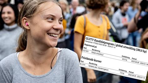 Greta Thunbergs Nya Vägval Det Pluggar Hon Nyheter Expressen
