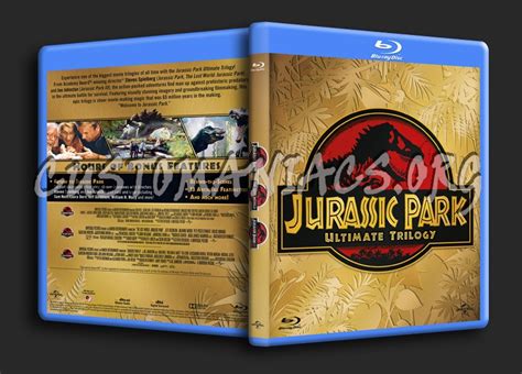 Jurassic Park Ultimate Trilogy Blu Ray Cover Dvd Covers And Labels By