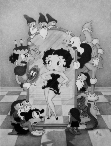 Collected Letters Of The Widow Flannigan Photo Betty Boop Art Betty