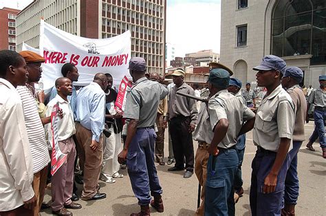 Mdc Demonstration In Harare Confronted By Police 23 Jan 2008 The New Humanitarian