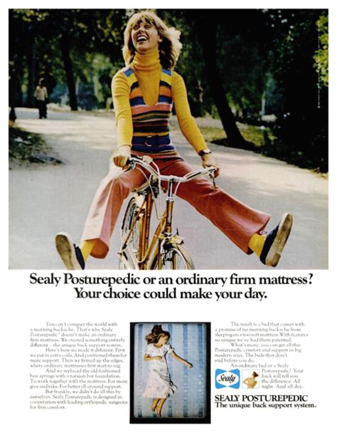 This is what you will get when you shop at best mattress. 1972 Advertisement for Sealy Posturepedic Mattresses ...