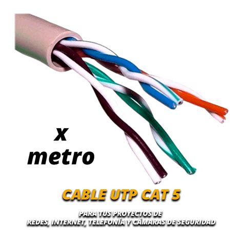 Itsca Its Ca Cable Utp Nivel 5 Por Metro