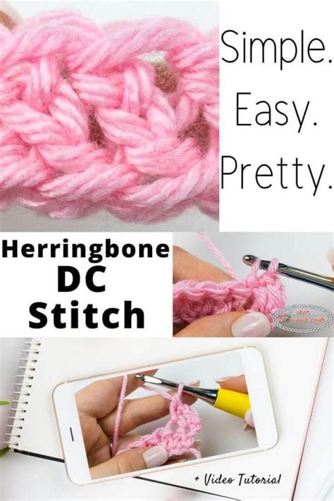 Herringbone Double Crochet Surprisingly Easy Tutorial Crochet Shrug