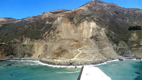 What Caused The Massive Landslide In Californias Big Sur
