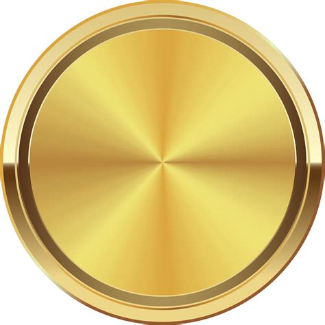 Clip Hay Brass Bronze Golden Circle Png Transparent Png Large Size