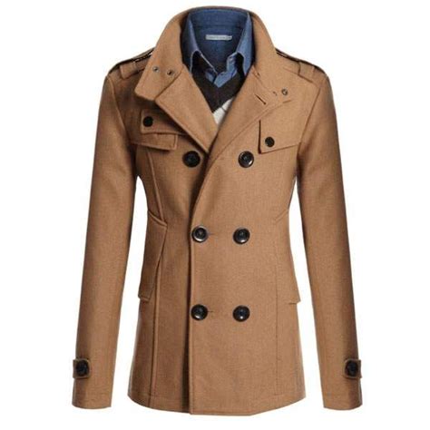 Loden chic homme très peu porté. Trench Veste Caban Warm Homme Chic Classique Elegance ...