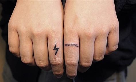 15 Tatuajes Minimalistas Perfectos Para Lucir En Los Dedos