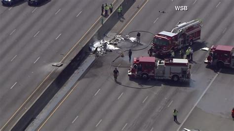 Plane Crashes On Atlanta Area Interstate Cnn