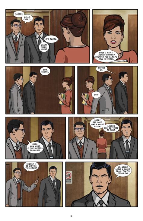 Archer Comic Issue 2 Page 12 By Stradivariuscain On Deviantart