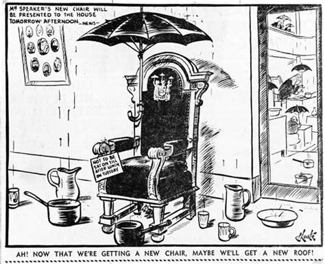 Parliament Speakers Chair Cartoon Nzhistory New Zealand History Online