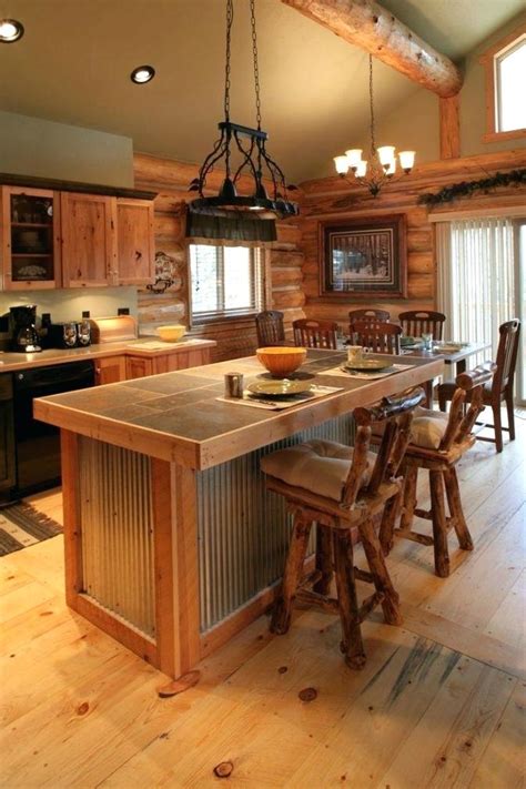 Log Cabin Kitchens Cabinets And Ideas In 2021