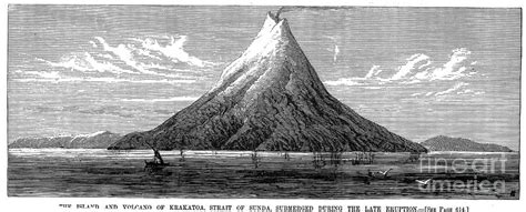 Volcanoes Krakatoa 1883 Photograph By Granger