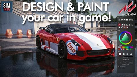 Design Paint Your Car In Game In Real Time 2 Minute Tutorial