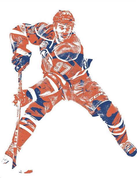 Just wanted to show this mcdavid one i have been working on. CONNOR McDAVID EDMONTON OILERS PIXEL ART 4 Art Print by ...