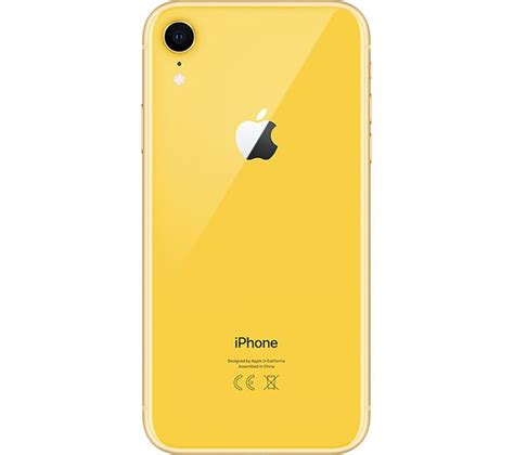 Buy Apple Iphone Xr 64 Gb Yellow Free Delivery Currys