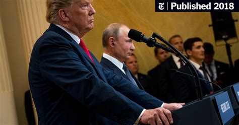 after putin meeting trump voters mostly dig in but cracks are showing the new york times