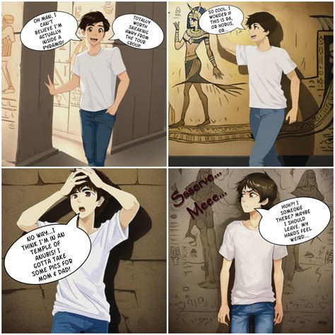 Always Older 🔞 on Twitter: "A New Me? Anubis! (TF TG AP) - 1/2 Boy