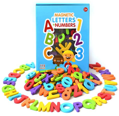 Curious Columbus Magnetic Letters And Numbers Set Of 115 Premium
