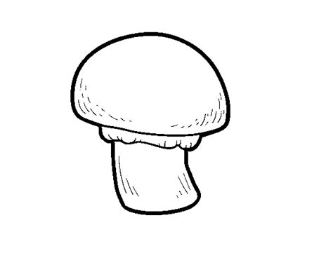 Desenho De Um Cogumelo Para Colorir Colorir