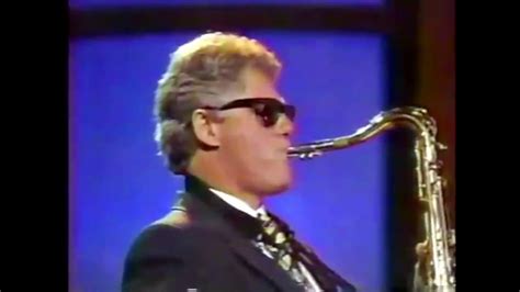Bill Clinton Plays K 391 Everybody On The Saxophone Youtube