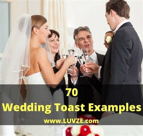 70 Wedding Toast Examples Funny Sweet Religious Wedding Speeches Wedding Toast Examples