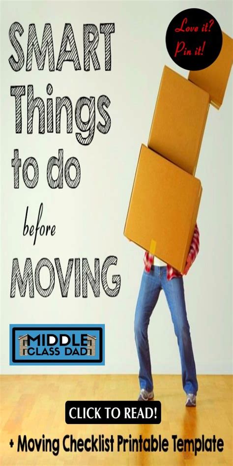 Stay Organized With A Printable Moving Checklist 11 Best Tips