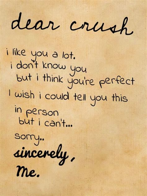 Dear Crush On Tumblr