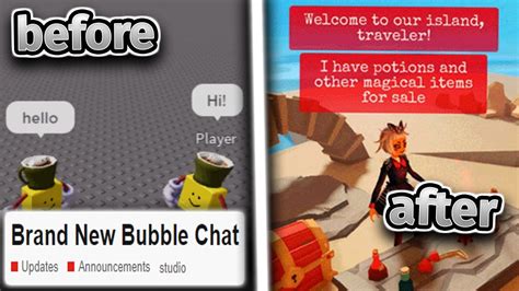 Roblox Changed The Chat Bubble Youtube