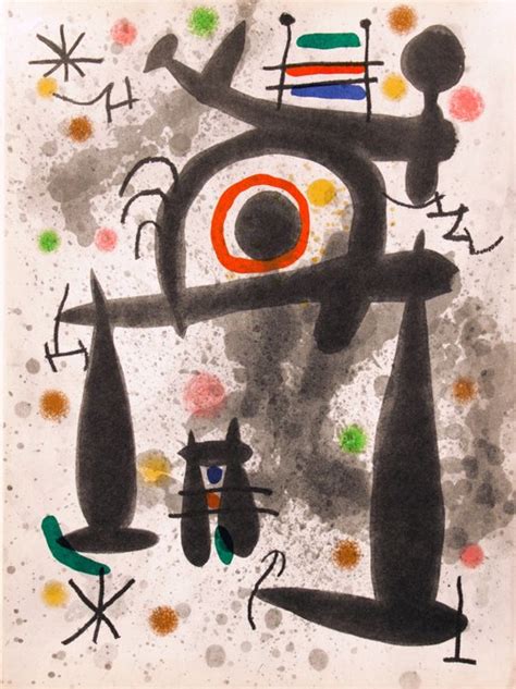 Joan Miró Composition Lithograph Vii Catawiki