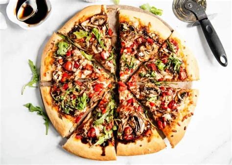 Easy Healthy Pizza 20 Minutes I Heart Naptime