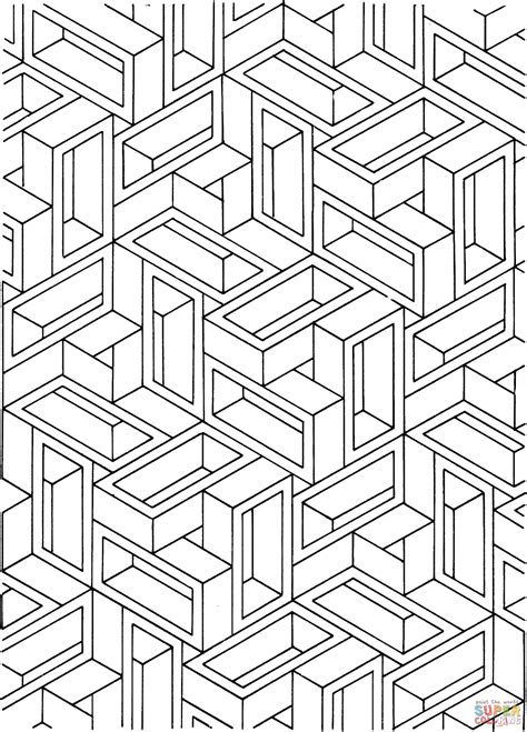 All kids network is dedicated to providing fun and educational activities for parents and teachers to do with their kids. Optical Illusion 8 coloring page | Free Printable Coloring Pages