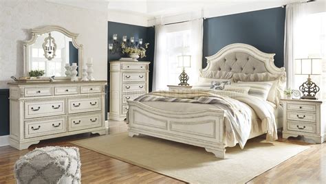 Realyn Bedroom B743 In Distressed White By Ashley Woptions