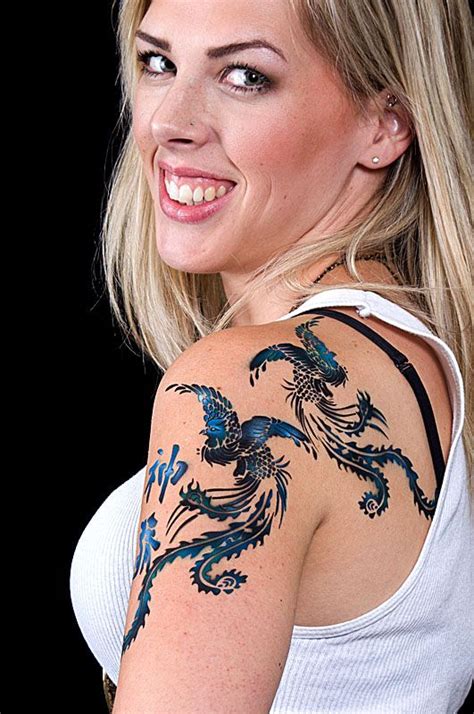 Airbrush Tattoo Tattoos Phoenix Tattoo