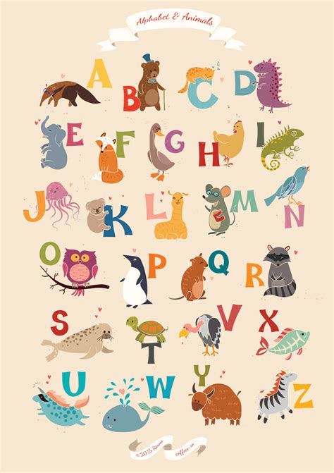 Alphabet & Animals on Behance