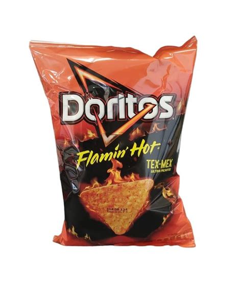 Doritos Tex Mex Flaming Hot American Crunch