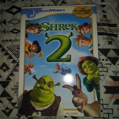 Dreamworks Shrek 2 Full Screen Dvd With Outer Sleeve Collectibles
