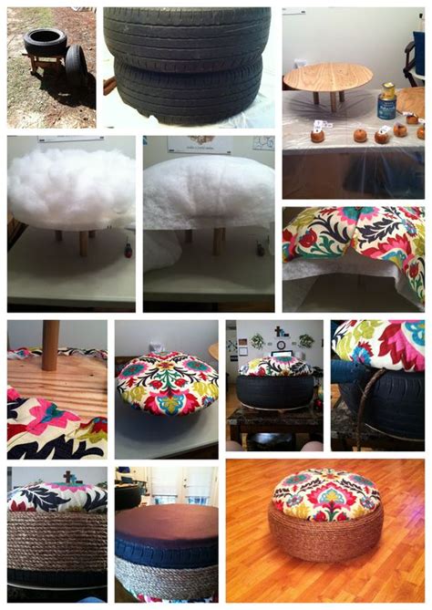 From fun patio decor and seating to crafty pet beds to awesome and easy furniture, you are sure to find so. Inspirational Ideas How To Recycle Old tire to Beautiful DIY ottomans - Awesome DIY Projects