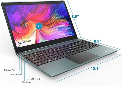 Gateway 141 Inch Ultra Slim Laptop 4gb 64gb Green