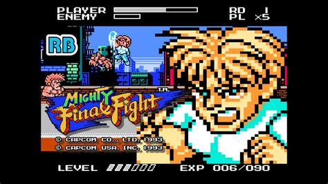 1993 60fps Nes Mighty Final Fight Cody All Youtube