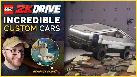 You Wont Believe These Incredible Custom Cars In Lego 2k Drive Youtube